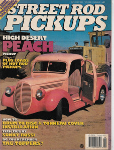STREET ROD PICKUPS 1994 MAY - PEACH PICKUP, HOW TO DRUM TO DISC, TONNEAU COVER